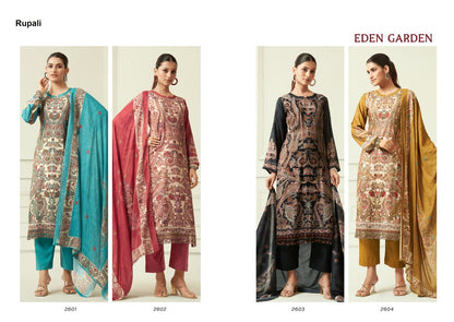 Eden Garden Rupali Viscose Muslin Pant Style Suits Exporter Ahmedabad