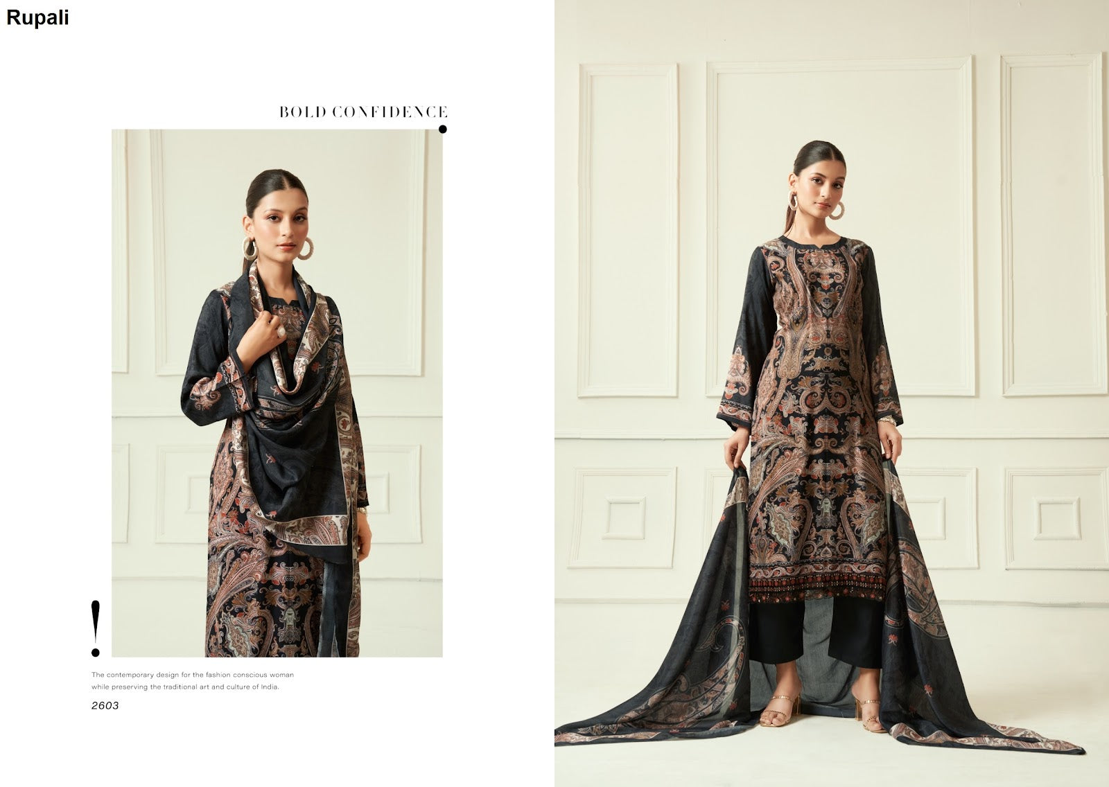 Eden Garden Rupali Viscose Muslin Pant Style Suits Exporter Ahmedabad