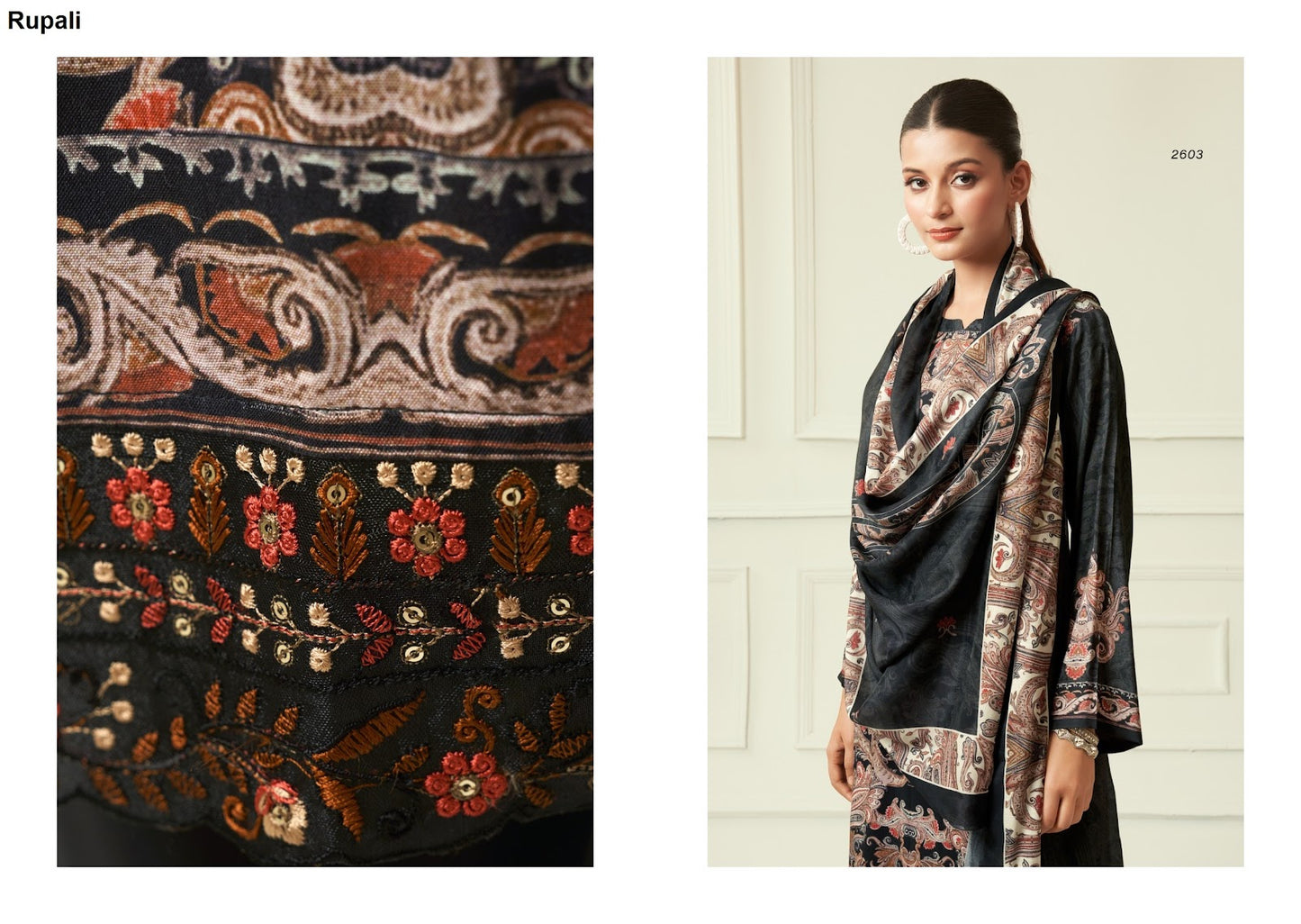 Eden Garden Rupali Viscose Muslin Pant Style Suits Exporter Ahmedabad