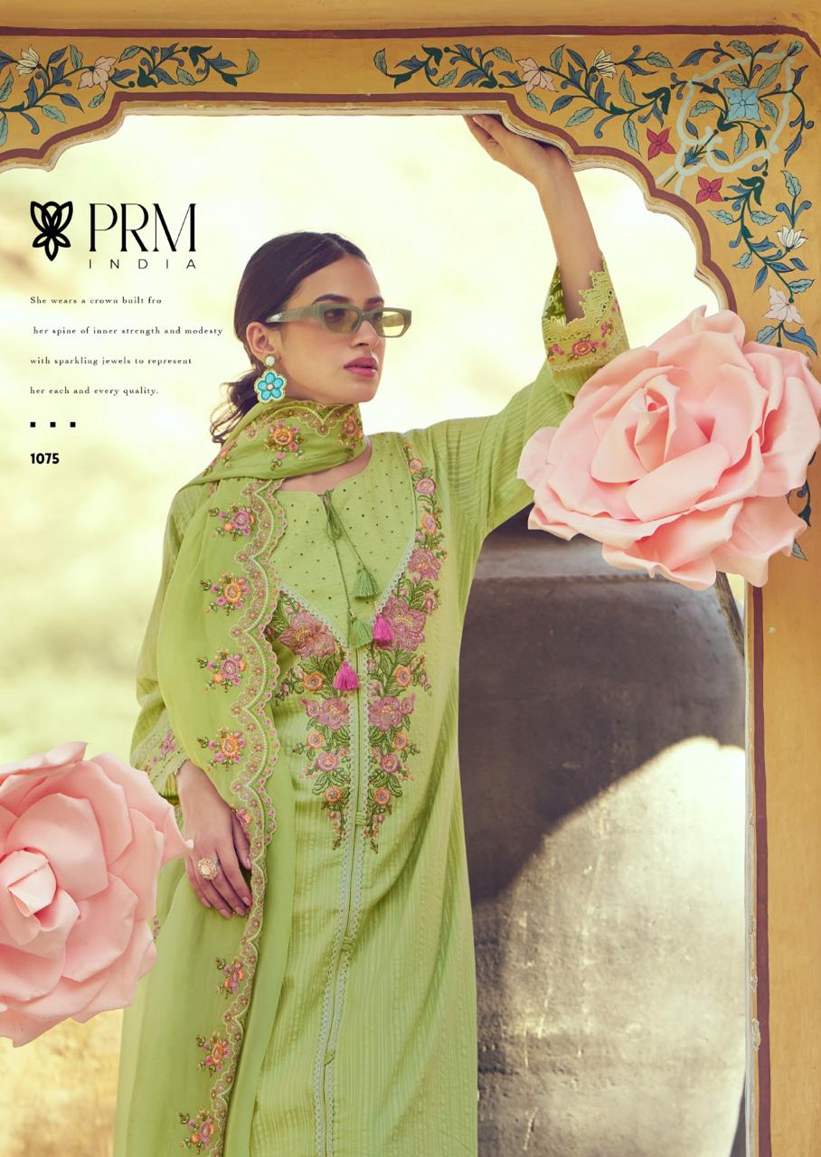 Eden Rose Prm India Cotton Readymade Pant Style Suits Manufacturer Gujarat