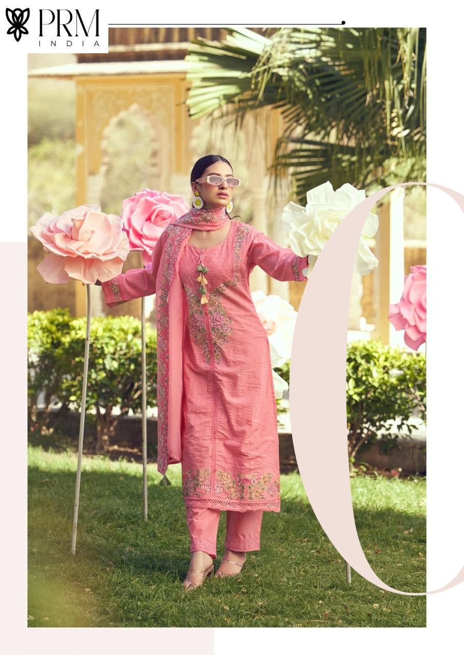 Eden Rose Prm India Cotton Readymade Pant Style Suits Manufacturer Gujarat