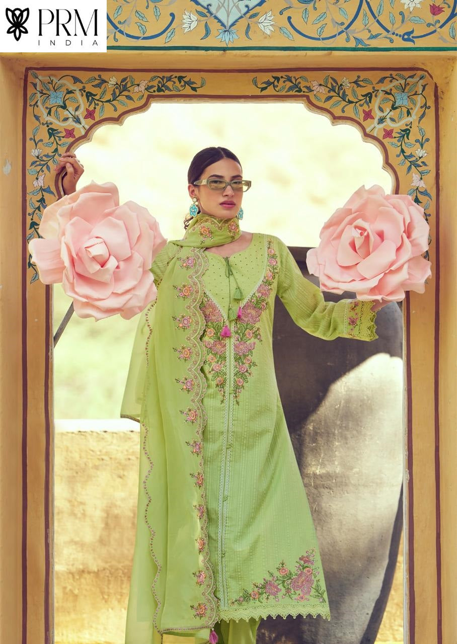 Eden Rose Prm India Cotton Readymade Pant Style Suits Manufacturer Gujarat