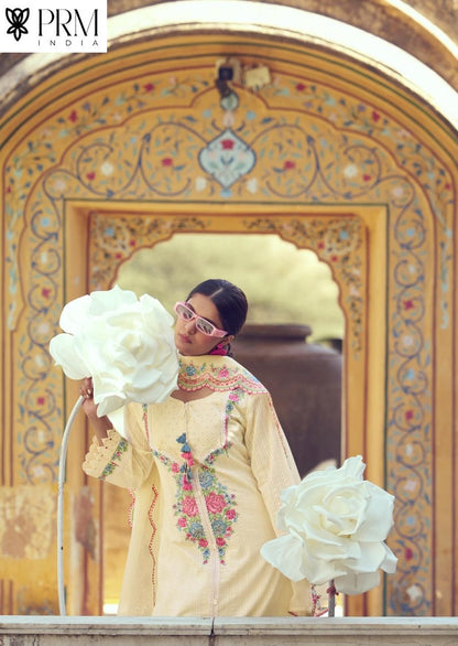 Eden Rose Prm India Cotton Readymade Pant Style Suits Manufacturer Gujarat