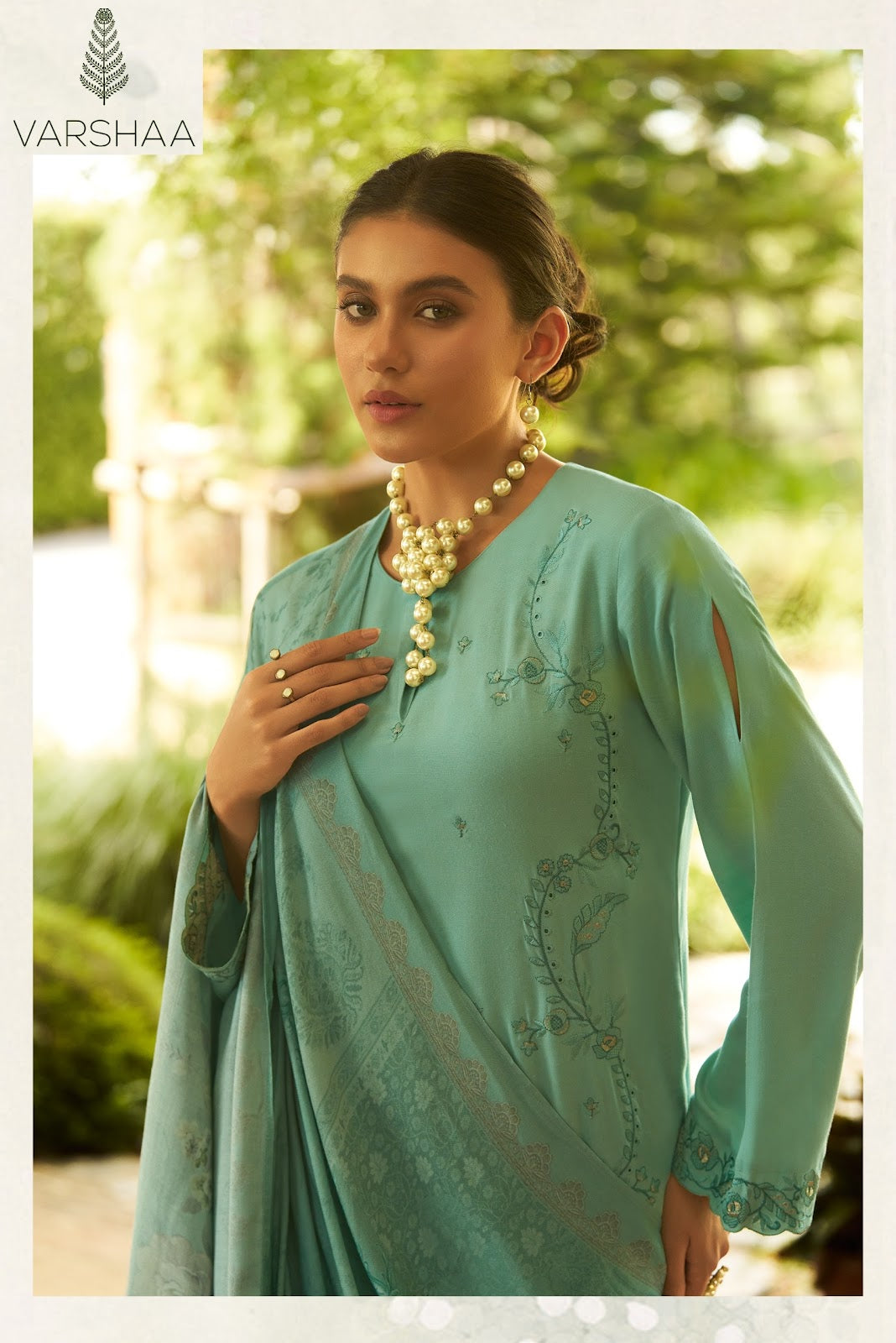 Edith Varshaa Muslin Pant Style Suits Supplier Gujarat