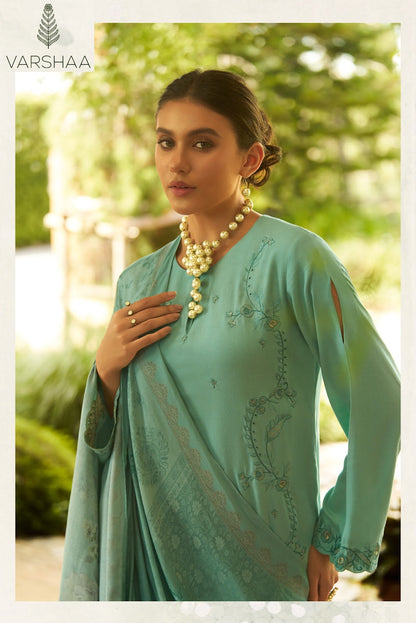 Edith Varshaa Muslin Pant Style Suits Supplier Gujarat