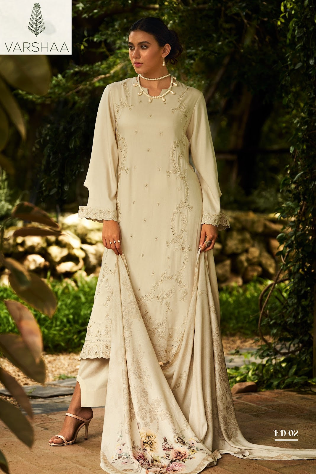 Edith Varshaa Muslin Pant Style Suits Supplier Gujarat