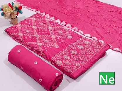 Edition 15 Ne Satin Salwar Suits Exporter India