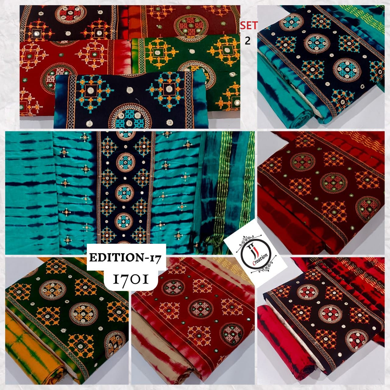 Edition 17 Jj Rayon 14Kg Salwar Suits Wholesaler Gujarat