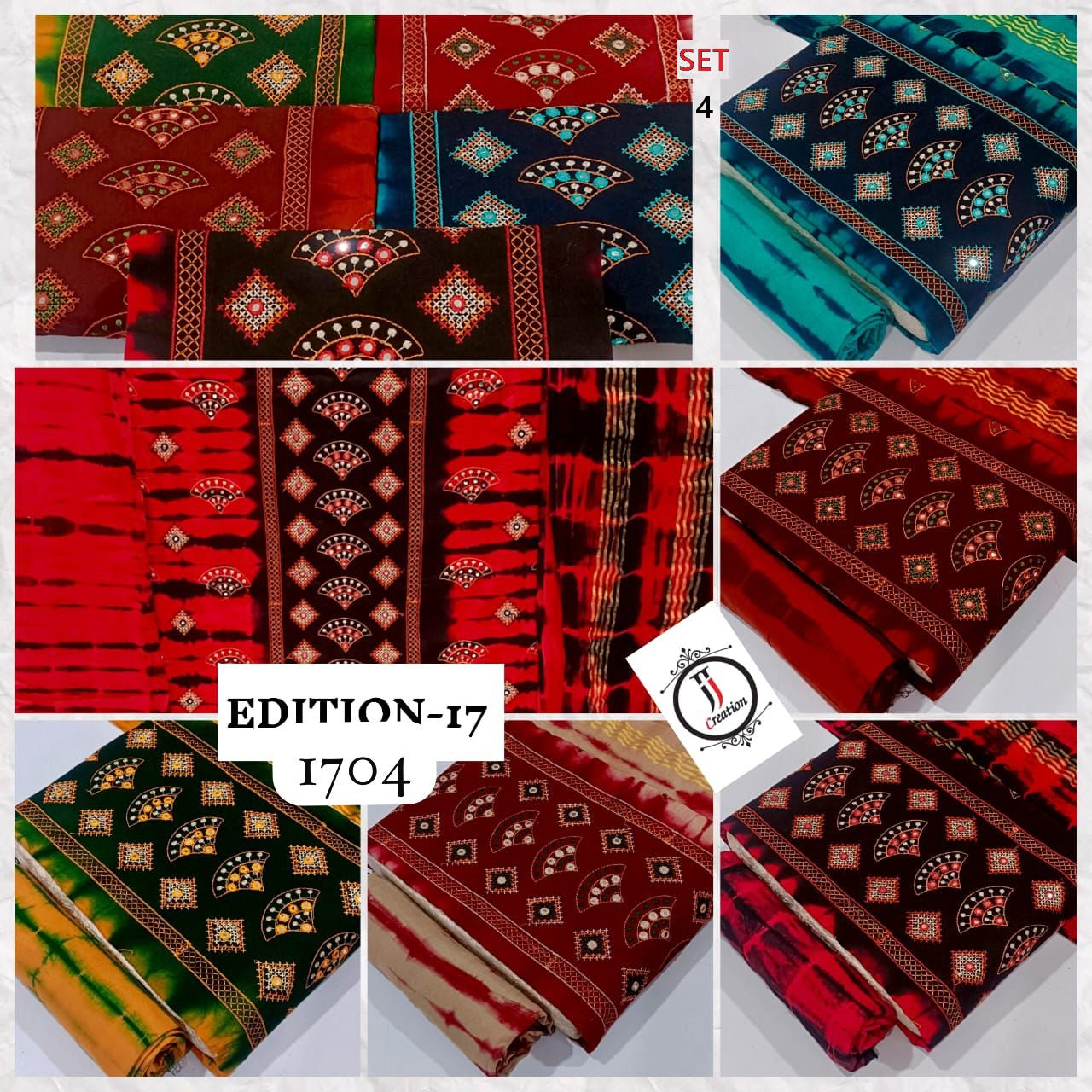 Edition 17 Jj Rayon 14Kg Salwar Suits Wholesaler Gujarat