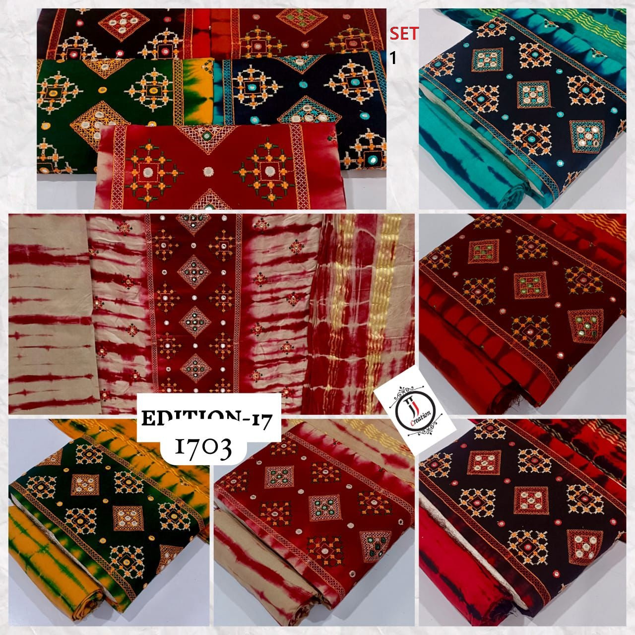 Edition 17 Jj Rayon 14Kg Salwar Suits Wholesaler Gujarat