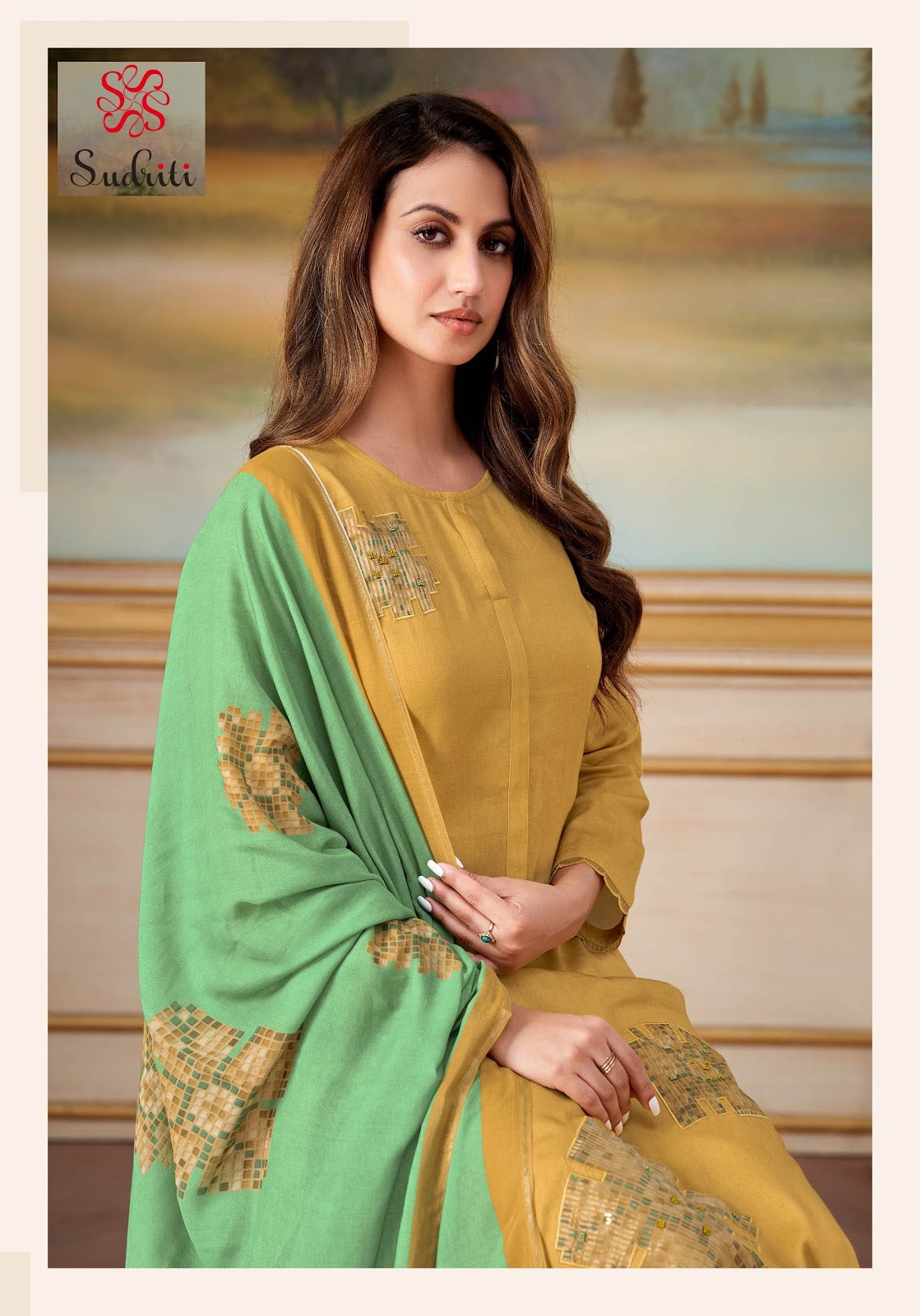 Ehsas Sudriti Sahiba Cosmos Pant Style Suits Wholesale Price