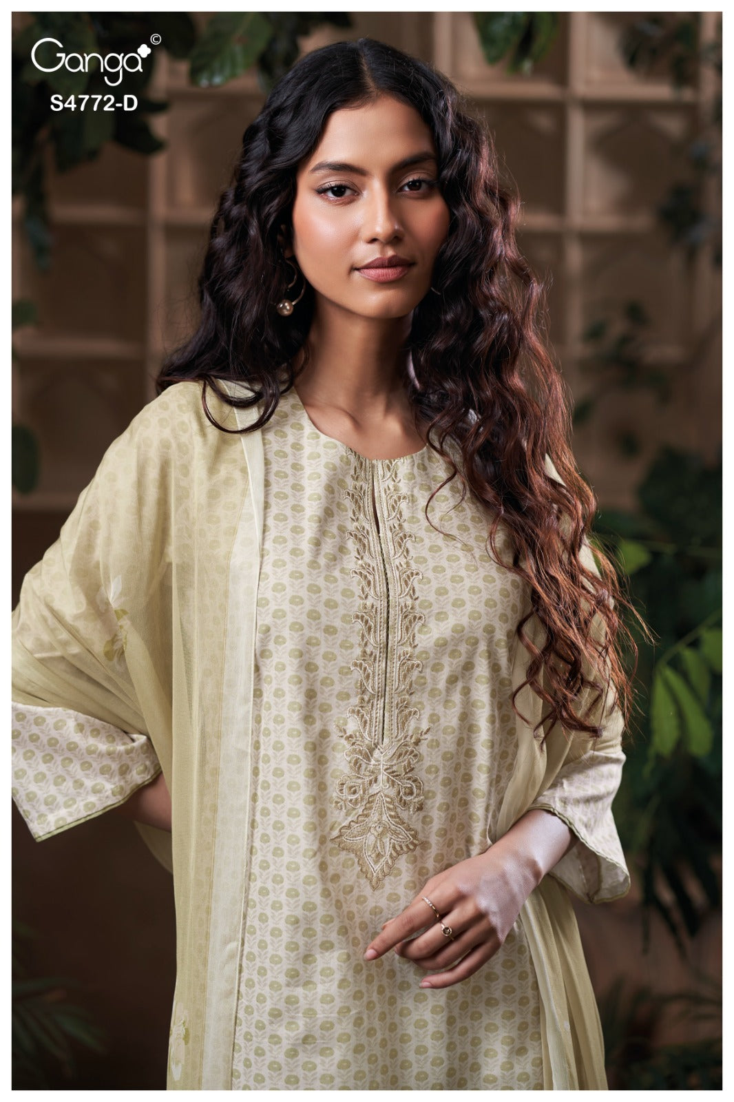 Eirelia 4772 Ganga Cotton Pant Style Suits Wholesale