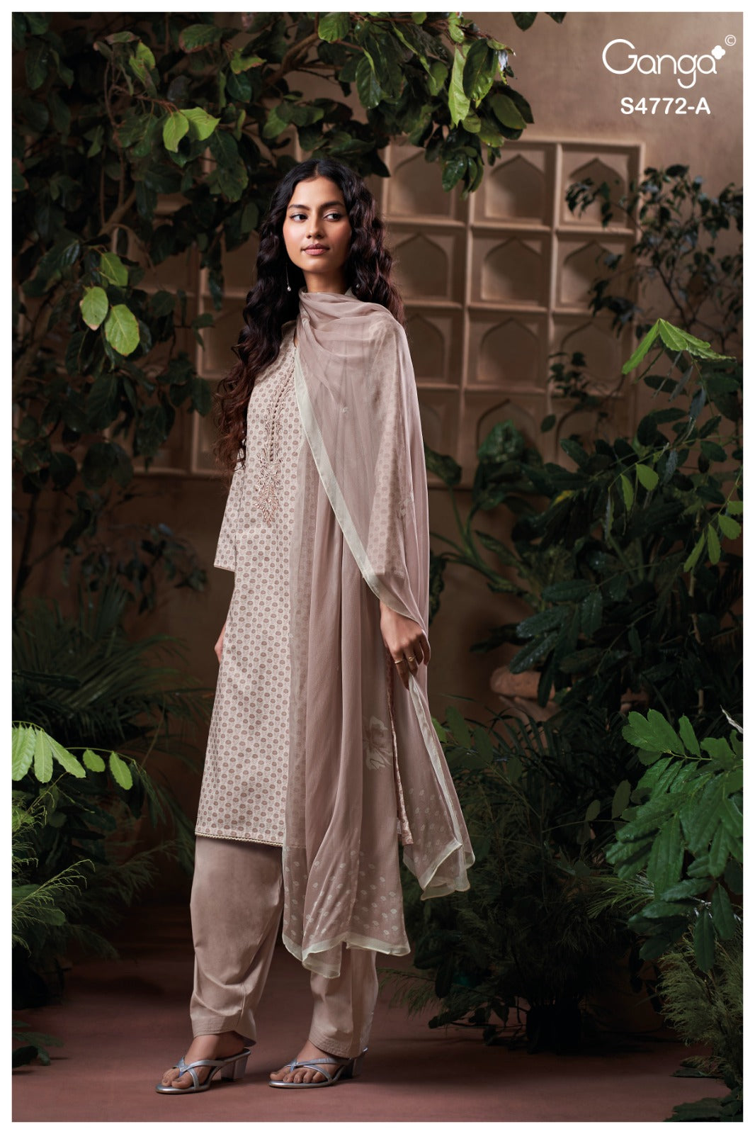 Eirelia 4772 Ganga Cotton Pant Style Suits Wholesale