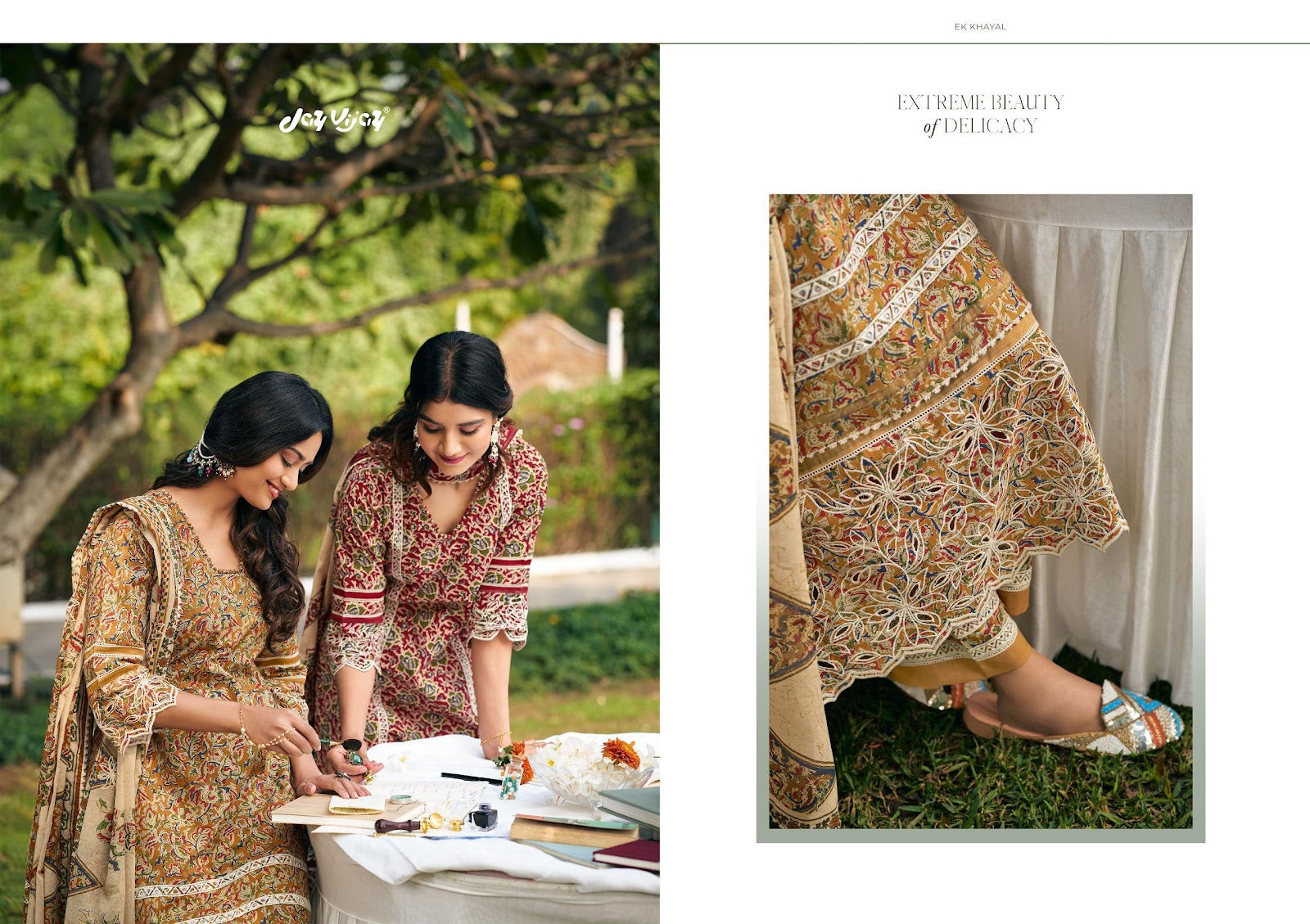 Ek Khayal Jay Vijay Cotton Pant Style Suits Wholesale Price