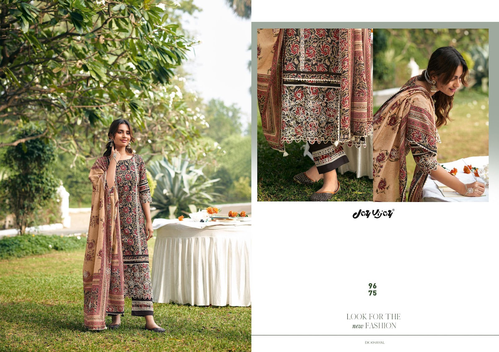 Ek Khayal Jay Vijay Cotton Pant Style Suits Wholesale Price