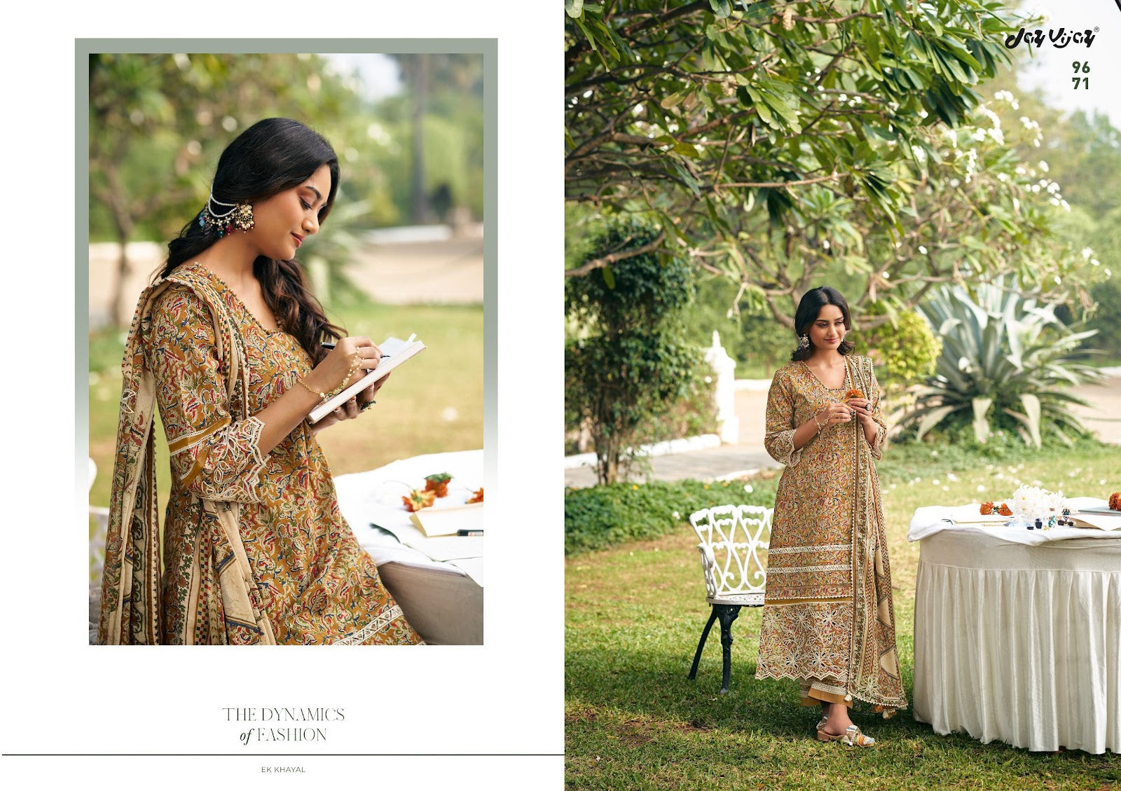 Ek Khayal Jay Vijay Cotton Pant Style Suits Wholesale Price