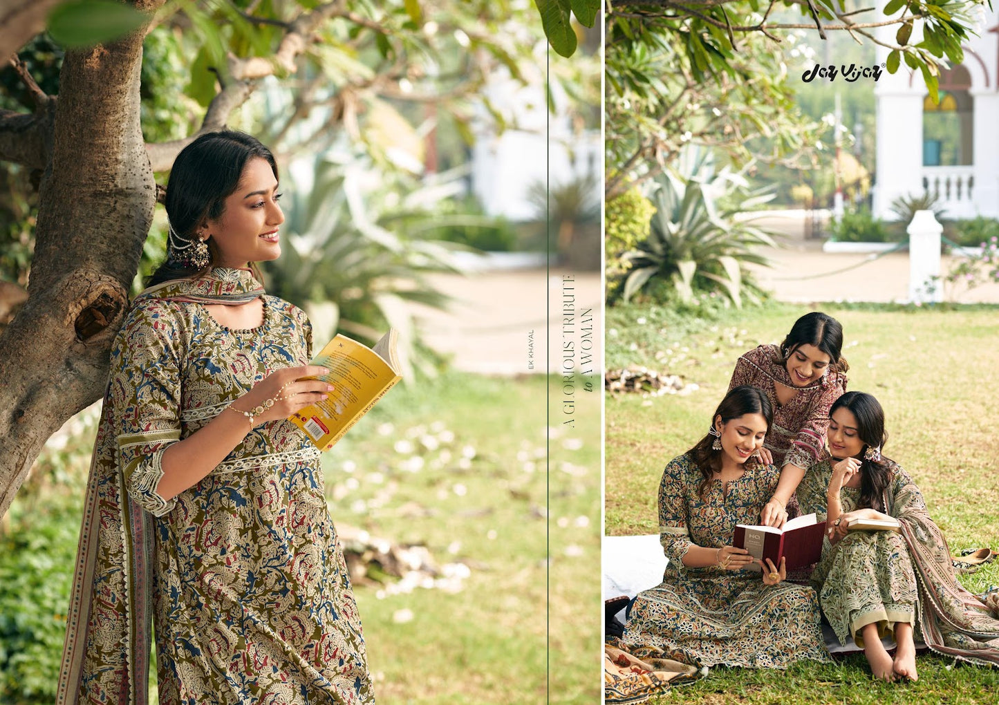 Ek Khayal Jay Vijay Cotton Pant Style Suits Wholesale Price