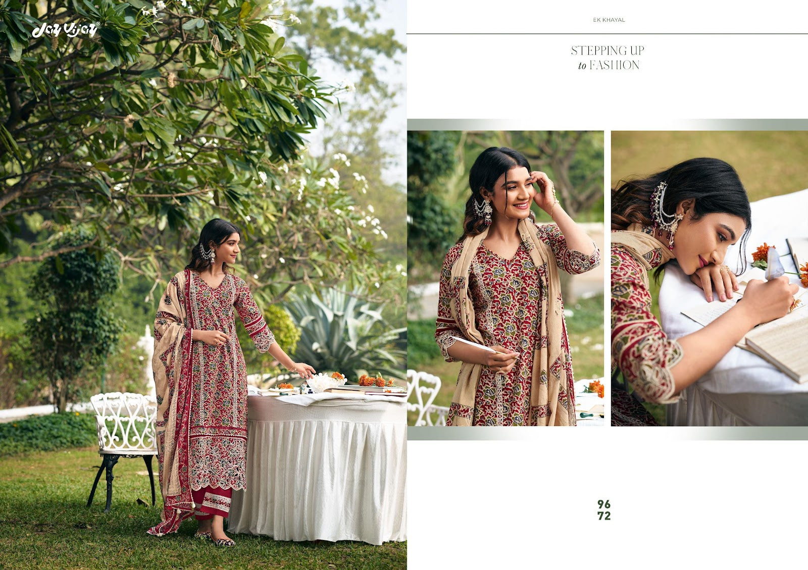Ek Khayal Jay Vijay Cotton Pant Style Suits Wholesale Price