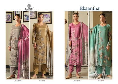 Ekaantha Rupali Organza Pant Style Suits Supplier Ahmedabad