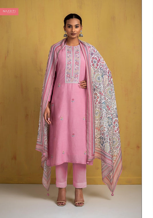 Ekah Naariti Muslin Pant Style Suits Supplier