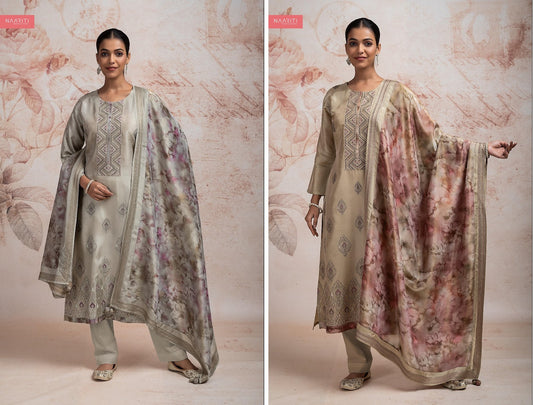 Ekaj Naariti Silk Pant Style Suits Supplier