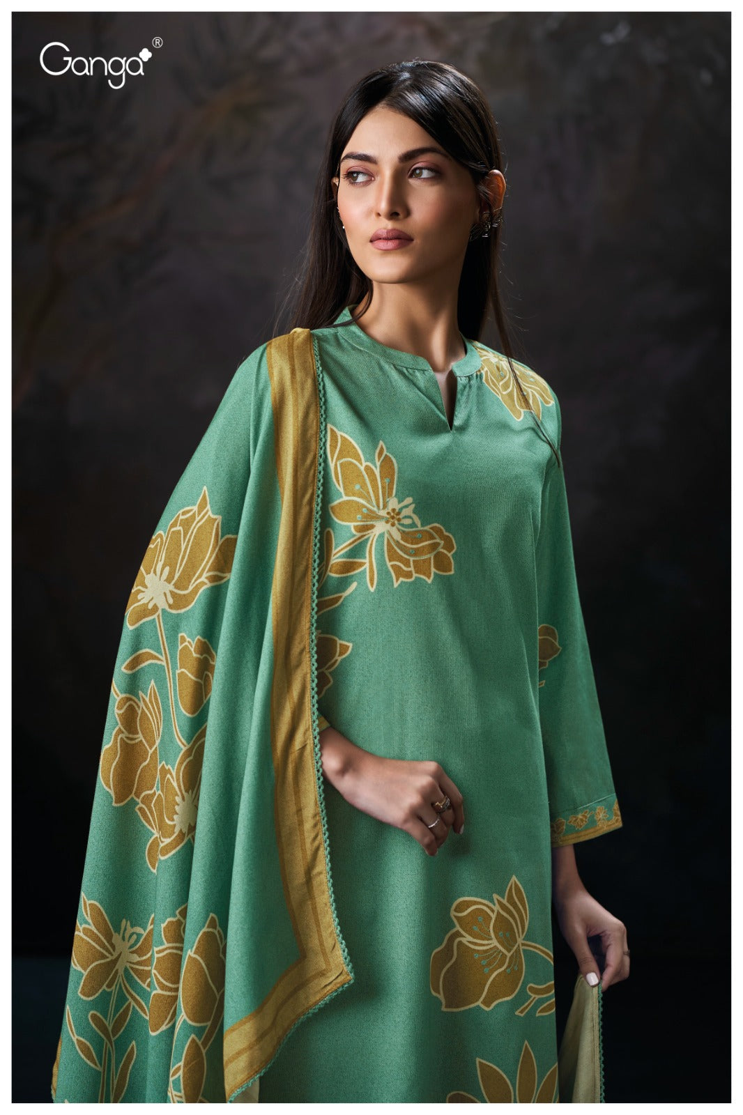 Ekisha 3922 Ganga Premium Plazzo Style Suits Exporter