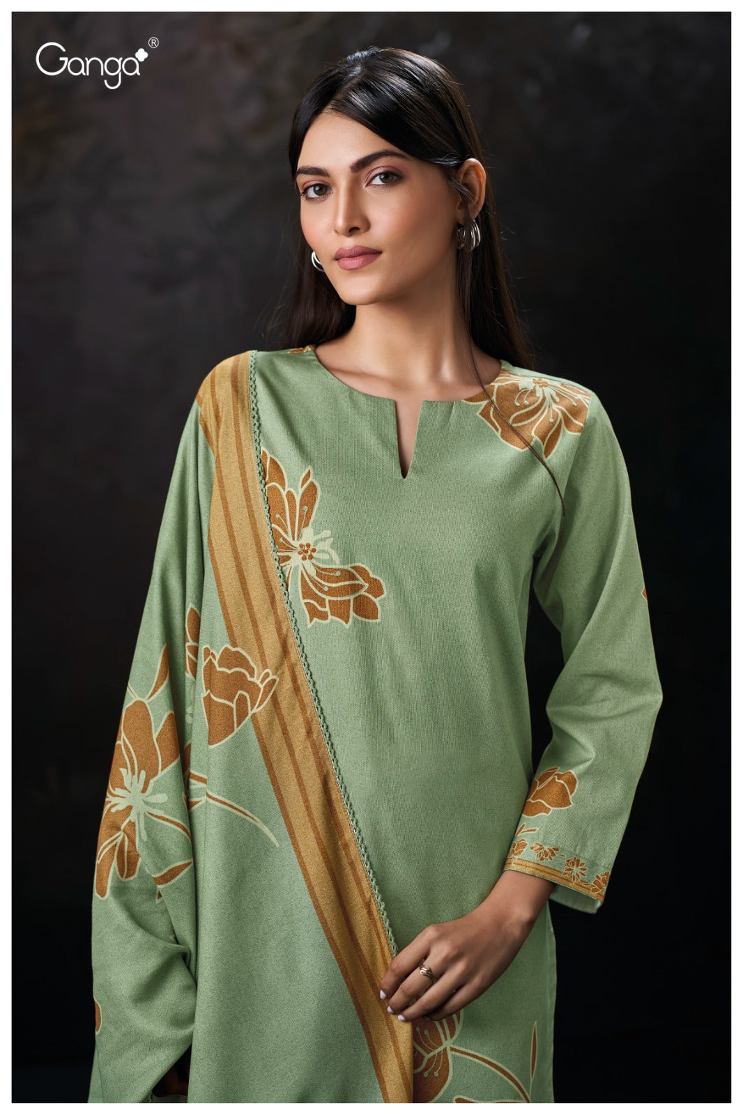 Ekisha 3922 Ganga Premium Plazzo Style Suits Exporter