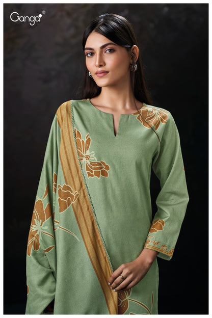 Ekisha 3922 Ganga Premium Plazzo Style Suits Exporter