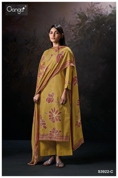 Ekisha 3922 Ganga Premium Plazzo Style Suits Exporter