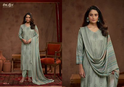 Ekisha Omtex Pashmina Suits Wholesaler Ahmedabad