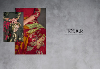Eknoor Simar Viscose Muslin Pant Style Suits Wholesale Rate