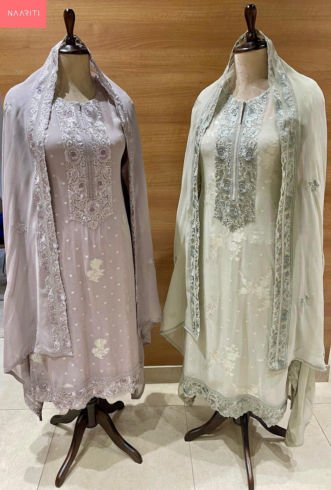 Ekreet Naariti Georgette Salwar Suits Manufacturer Ahmedabad