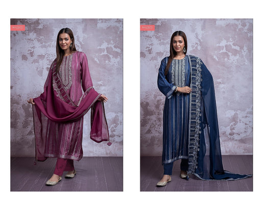 Ekrim Naariti Muslin Pant Style Suits Exporter India