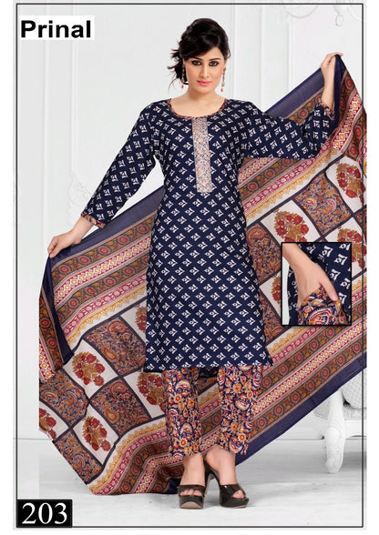 Ekta Prinal Readymade Cotton Pant Suits Wholesale Rate