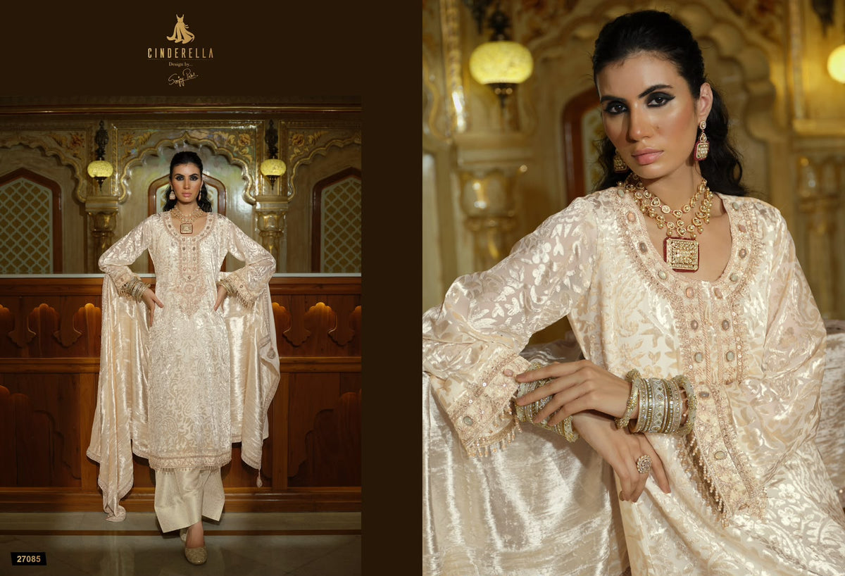 Ektar Cinderella Velvet Suits Supplier India