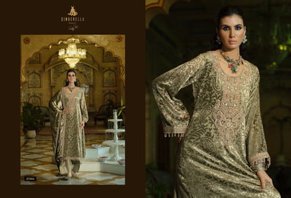 Ektar Cinderella Velvet Suits Supplier India