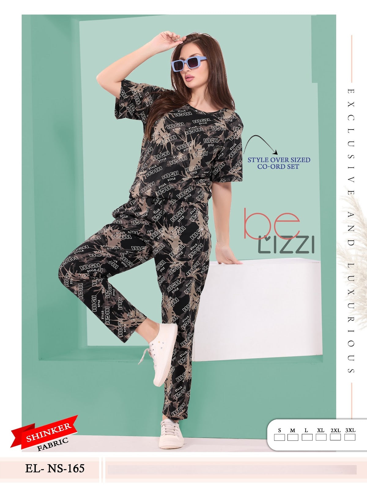 El Ns 165 Mnt Sinker Co Ord Set Exporter Ahmedabad