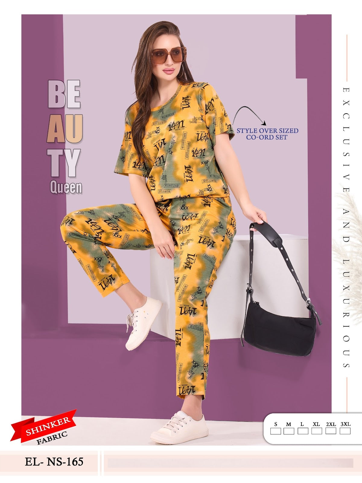 El Ns 165 Mnt Sinker Co Ord Set Exporter Ahmedabad