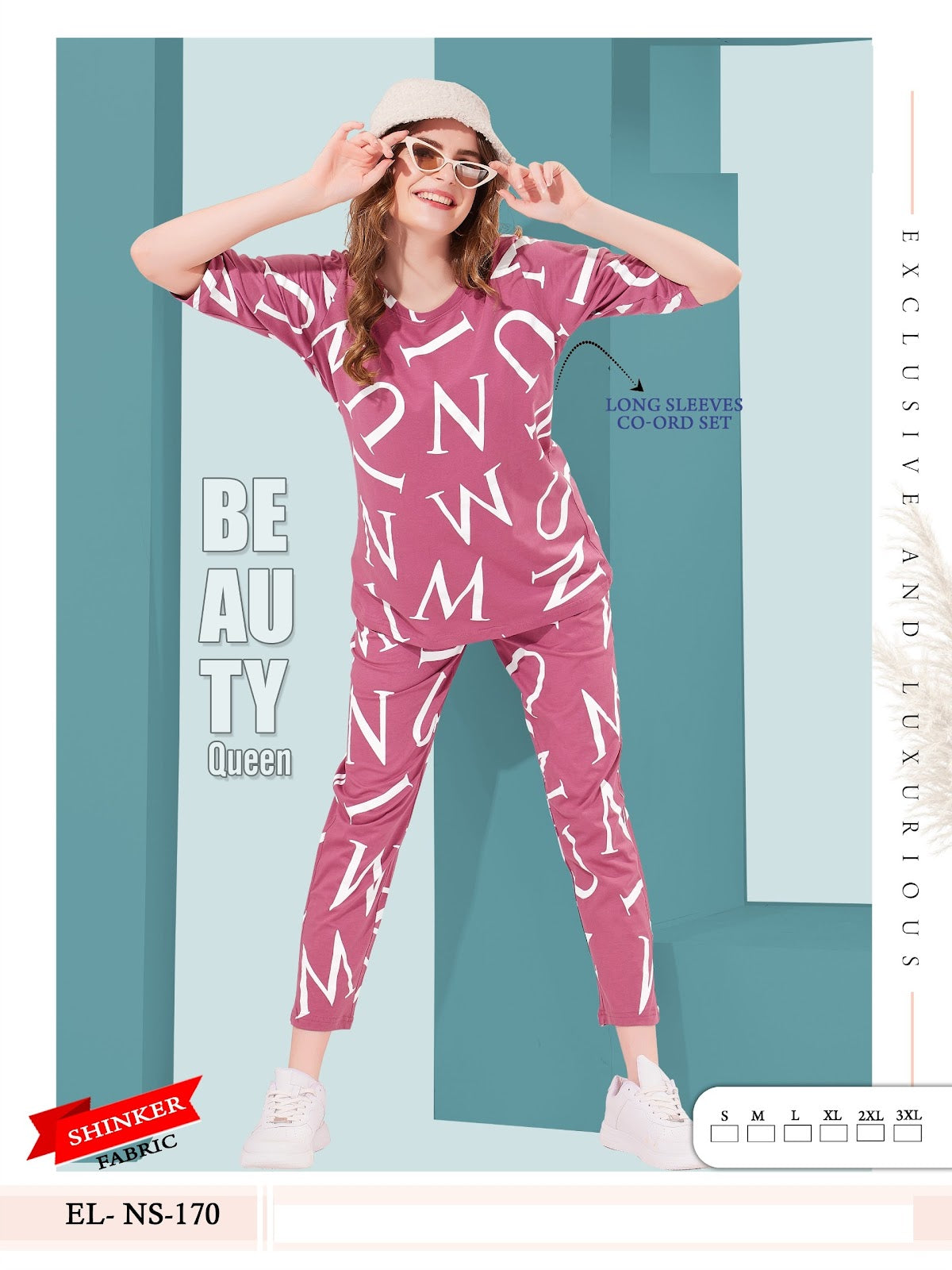 El Ns 170 Mnt Sinker Co Ord Set Exporter Gujarat