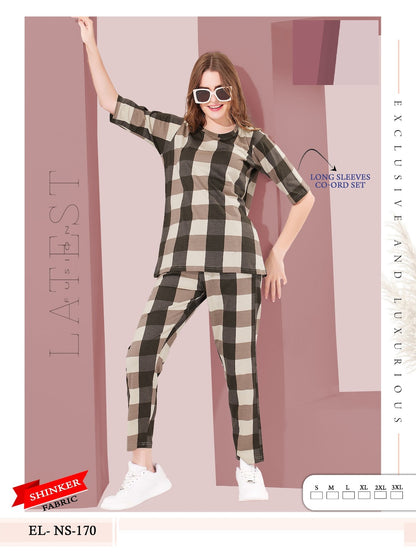 El Ns 170 Mnt Sinker Co Ord Set Exporter Gujarat