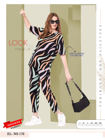 El Ns 170 Mnt Sinker Co Ord Set Exporter Gujarat