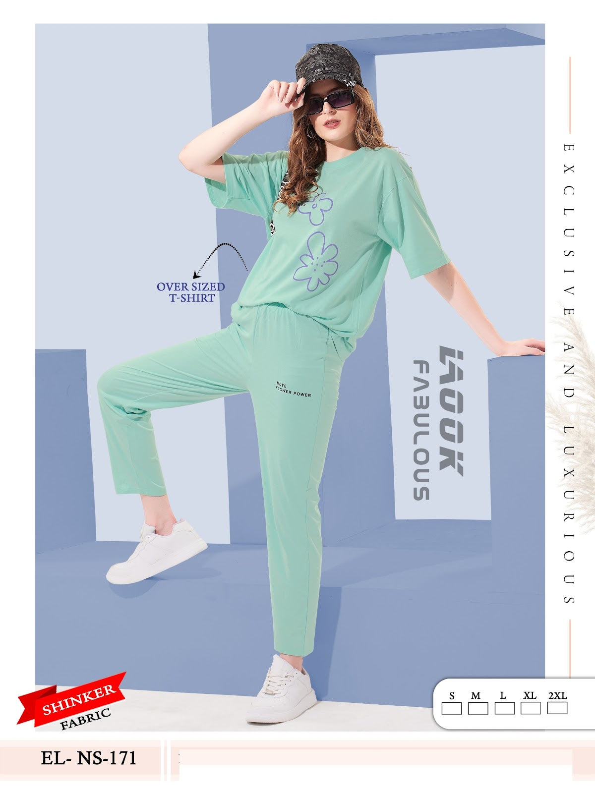 El Ns 171 Mnt Sinker Co Ord Set Wholesale Price