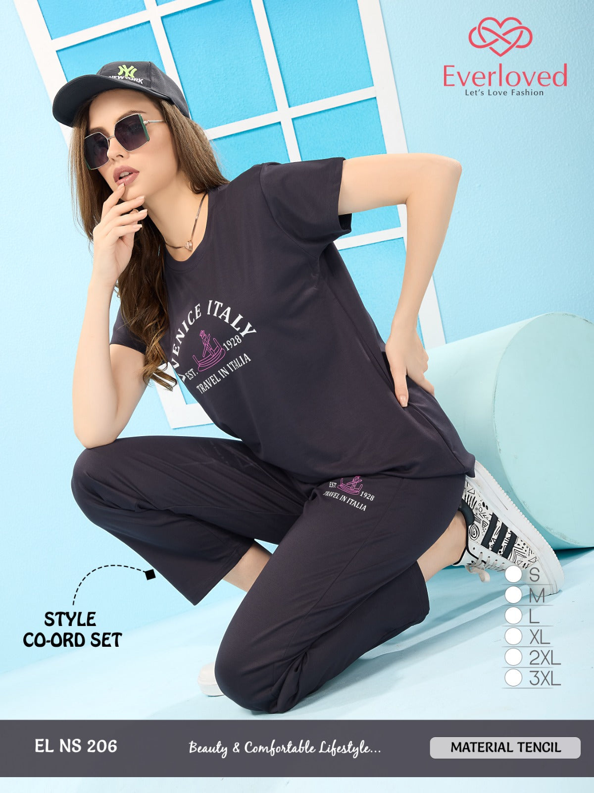 El Ns 206 Mnt Tencil Co Ord Set Supplier