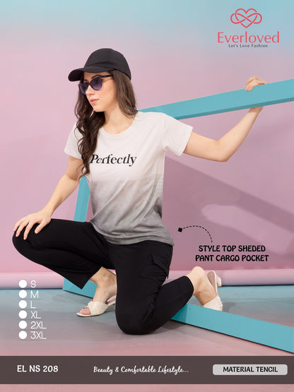 El Ns 208 Mnt Tencil Pyjama Night Suits Exporter