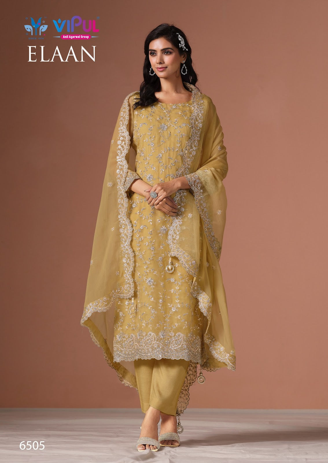 Elaan Vipul Pant Style Suits Supplier India