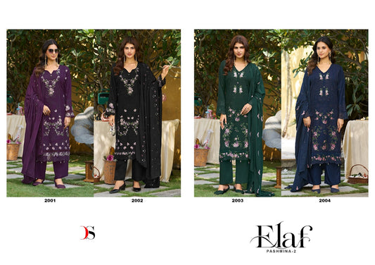Elaf 2 Deepsy Viscose Pashmina Suits Supplier Ahmedabad