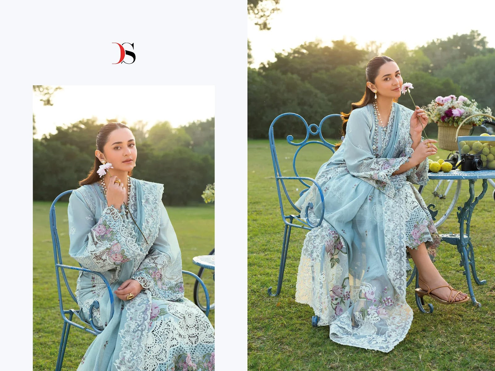 Elaf 3 Premium Deepsy Cotton Pakistani Patch Work Suits Supplier