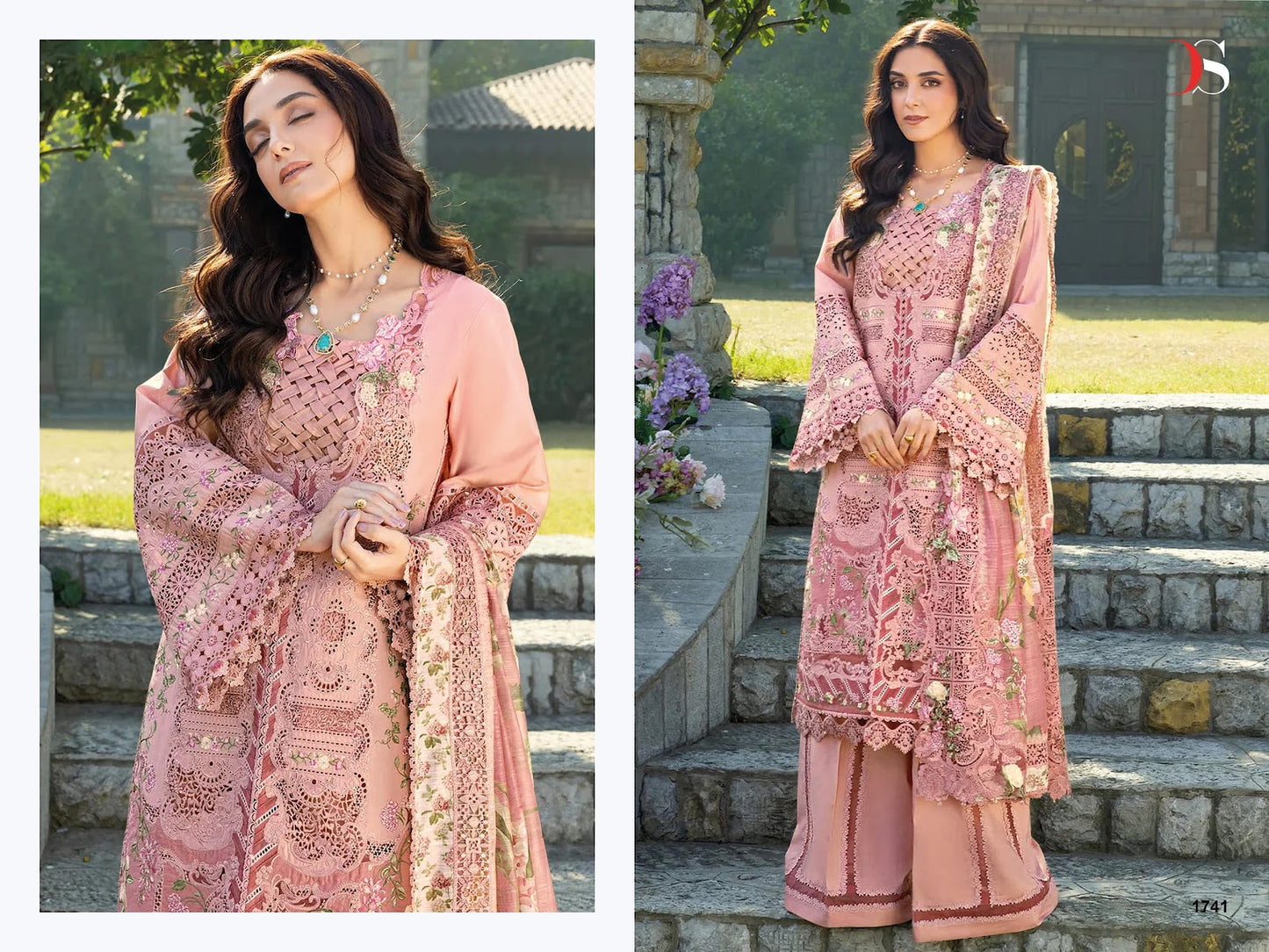 Elaf 3 Premium Deepsy Cotton Pakistani Patch Work Suits Supplier