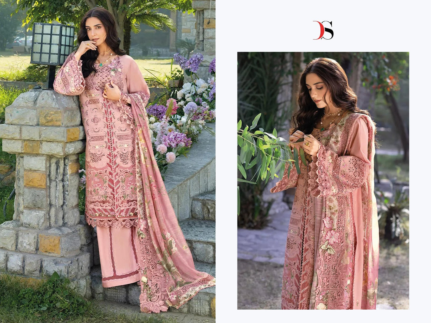 Elaf 3 Premium Deepsy Cotton Pakistani Patch Work Suits Supplier