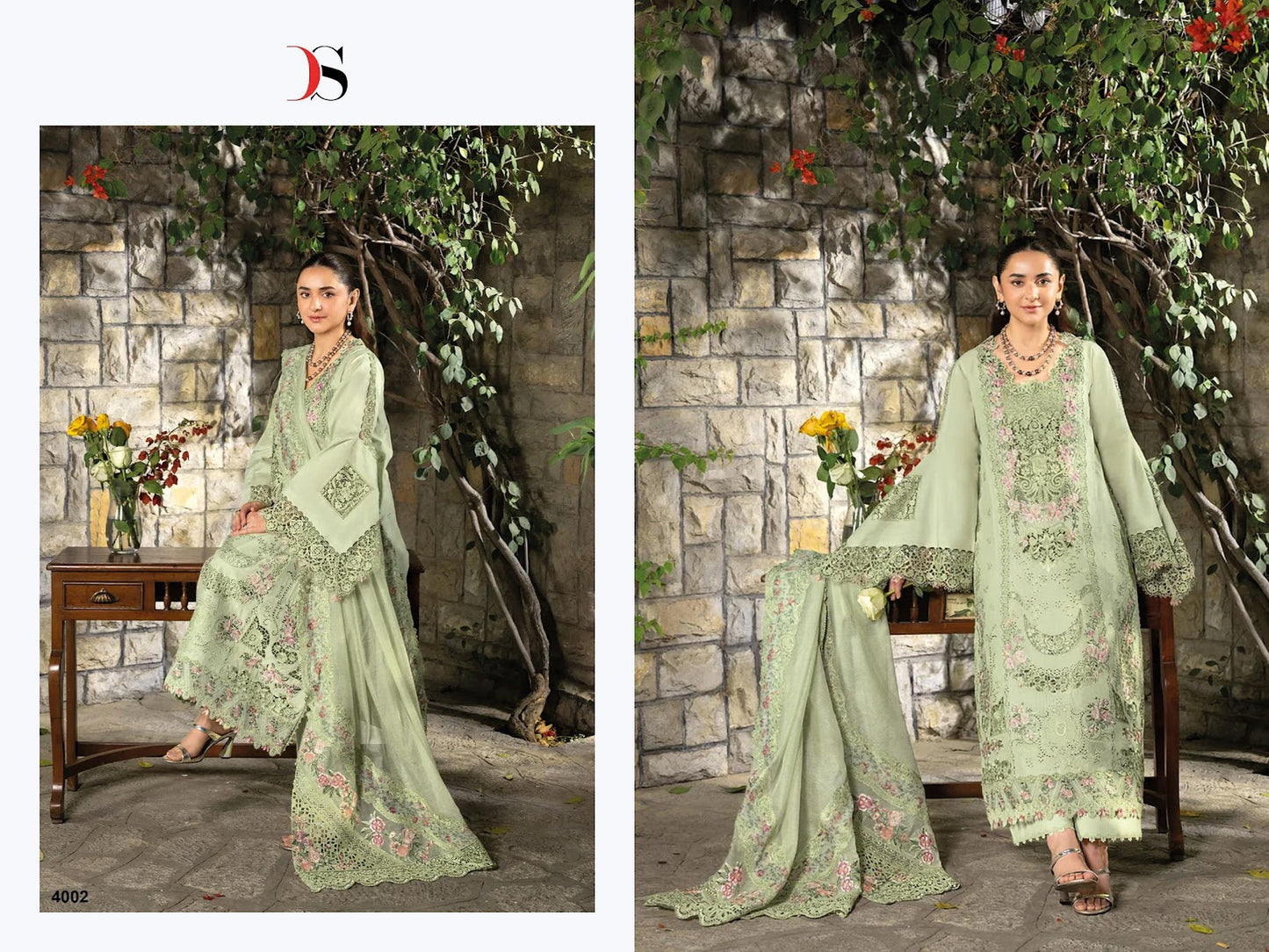 Elaf 3 Premium Deepsy Cotton Pakistani Patch Work Suits Supplier